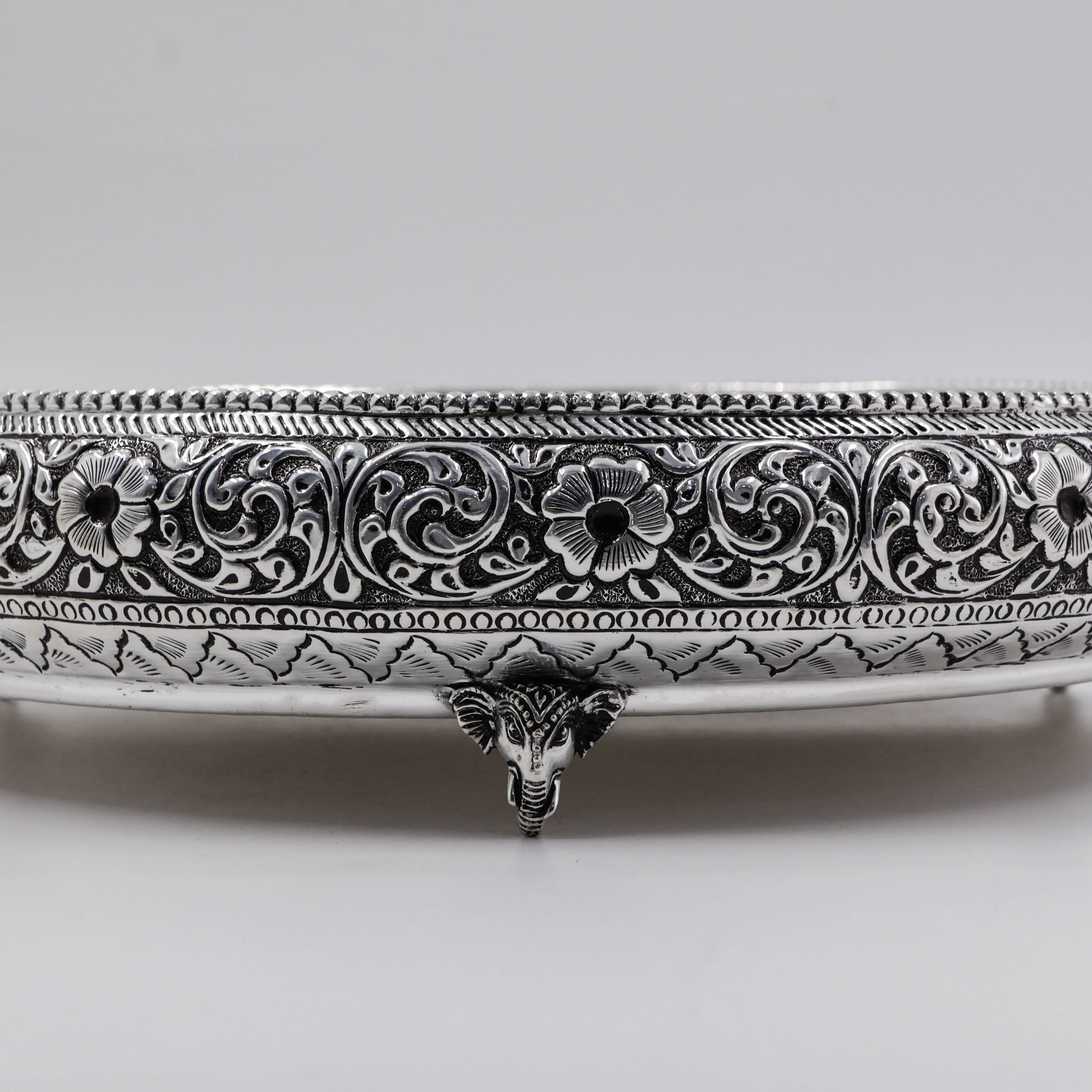 New Akshaya Jewellers - Silver 92.5 Elephant Plate